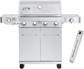 Monument Grills Larger 4-Burner Propane Gas Grills Stainless Steel by MonumentGrills