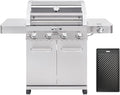 Monument Grills Larger Convertible 4-Burner Natural Gas Grill Stainless Steel by MonumentGrills