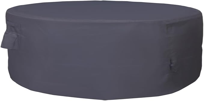 Round Patio Furniture Cover, Heavy Duty and Waterproof by PatioFurnitureCovers