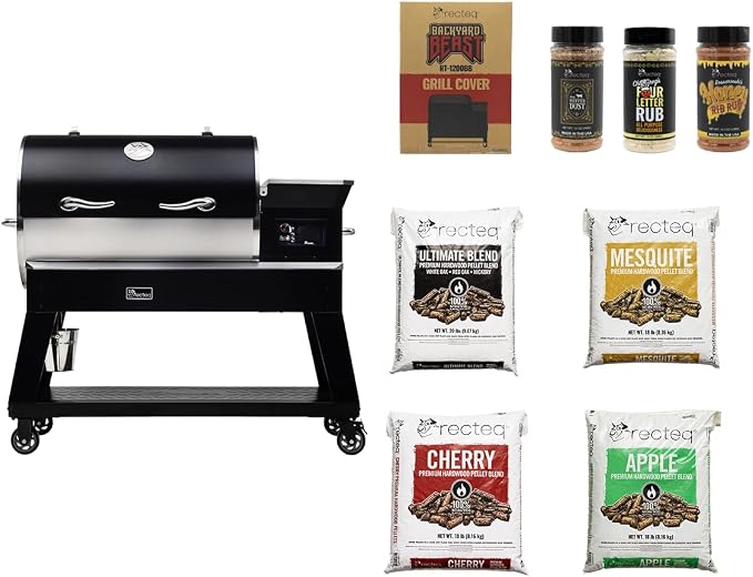 Backyard Beast 1200 Grilling Basics Bundle by recteq