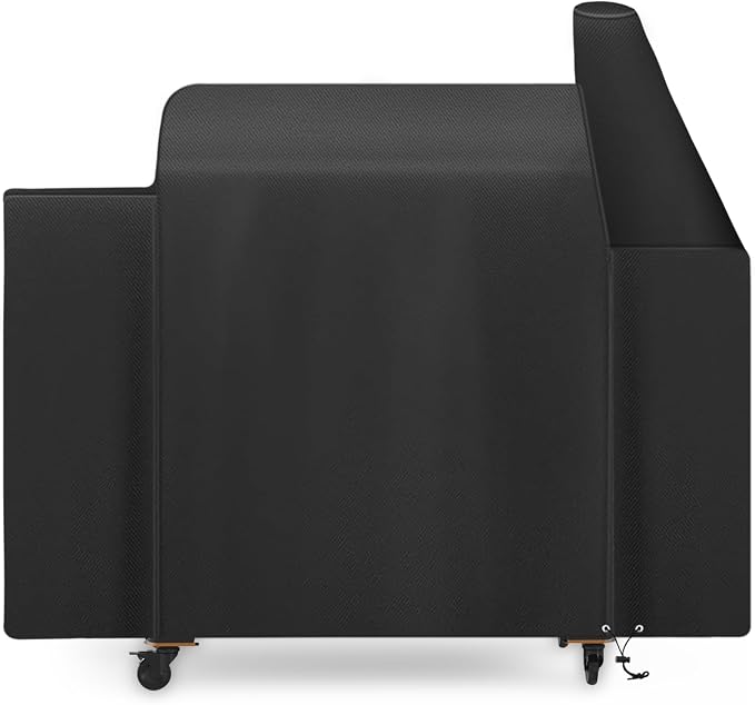 Grill Cover for Pit Boss Savannah Onyx Edition Pellet Grill, All-Weather by WelcometoFlameDuty