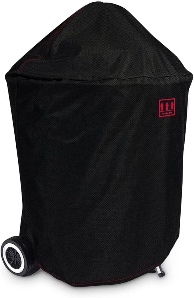 Turtle Life Round BBQ Grill Cover, 18inch Heavy Duty Durable Waterproof Rip by TurtleLife