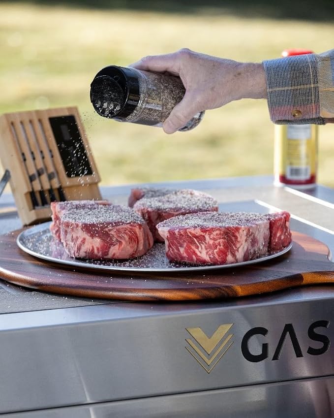 Grill Accessory Storage System, Mobile Prep Station & Serving Cart | Fits - Image 8
