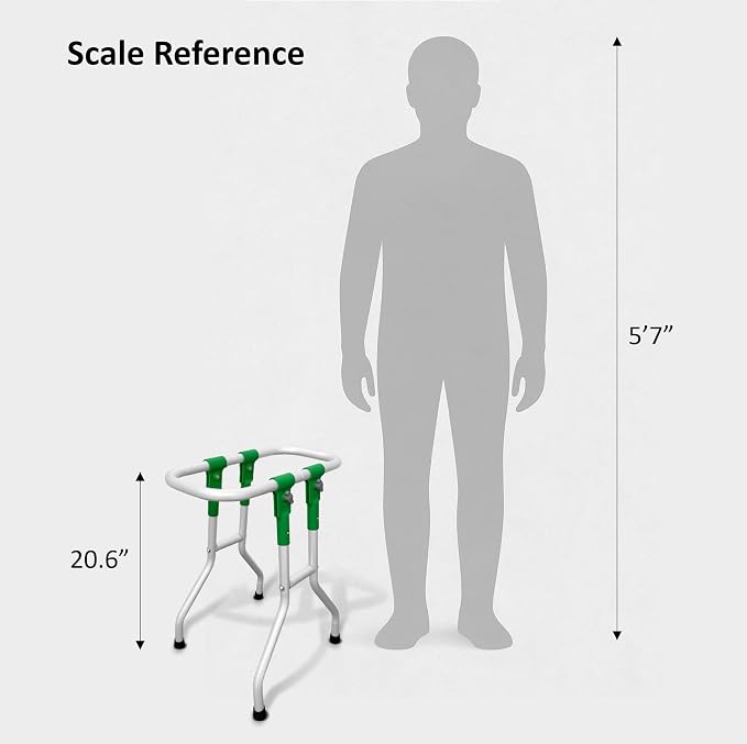 Small Trash Bag Holder, 13 Gallon Plastic Bag Capacity, Works on Slopes - Image 9