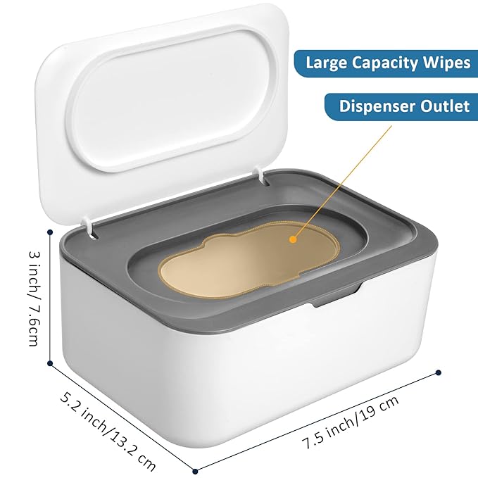 6 Pack Baby Wipes Dispenser Wipe Holder - Image 2