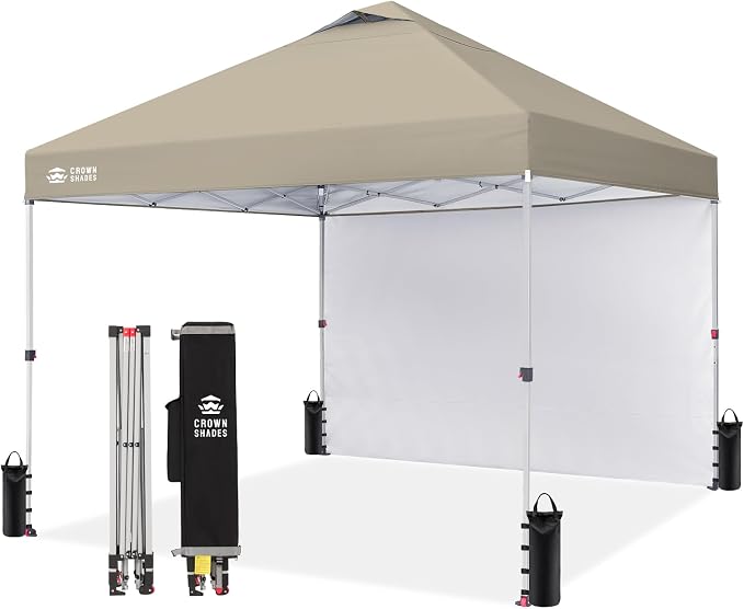 CROWN SHADES 12x12 Pop Up Canopy Tent Instant Commercial by CrownShades