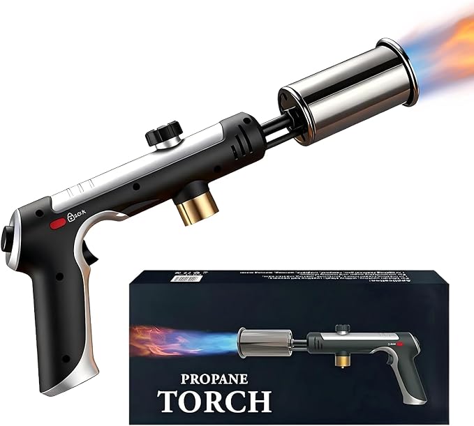 Propane Torch - 3272°F High Heat Torch Gun by SakerPlus