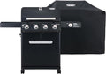 Monument Grills Outdoor Barbecue Stainless Steel 4 Burner Propane Gas Grill by MonumentGrills