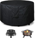 SheeChung Fire Pit Cover Round 36”D X 20”H, Heavy Duty 600D Polyester Outdoor by SheeChung