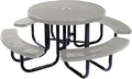 COATEDOUTDOORFURNITURE Heavy-Duty Portable Outdoor Picnic Table by CoatedOutdoorFurniture