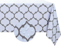 Romanstile Rectangle Plastic Tablecloth, 100% Waterproof Oil-Proof Checkered by Romanstile