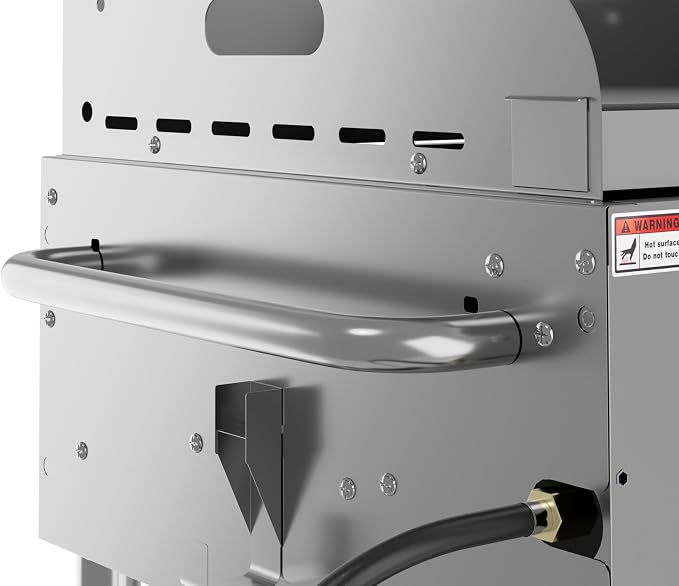 60 in. 8-Burner Commercial Outdoor Propane Gas Grill - Image 8