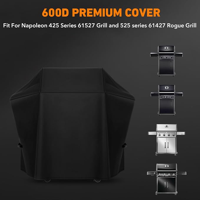 Heavy Duty Grill 600D Cover Fit - Image 2