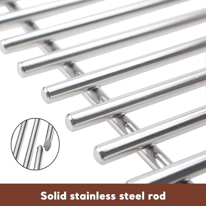 Grill Grates for Weber Spirit 300 & Spirit II GS4 300 Series, Stainless Steel - Image 4