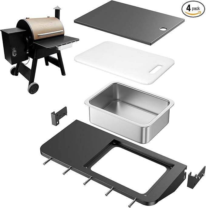 Upgraded Folding Front Shelf Accessories by Utheer