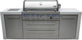 Mont Alpi 805 MAi805-D 6-Burner 115000 BTU Stainless Steel Outdoor Kitchen by MontAlpi