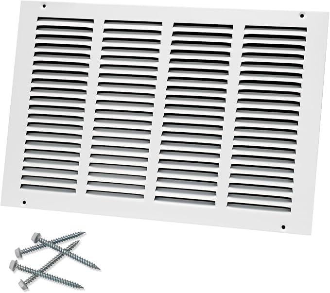 16"W x 10"H Steel Return Air Grille, Air Return Vent Cover by Howeall