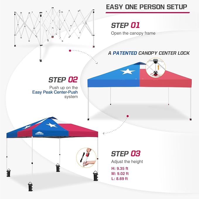 EAGLE PEAK Pop Up Canopy Tent - Image 6