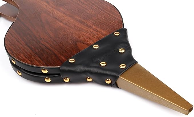 Z-COLOR 1PCS Brown Wood Fireplace Bellows 15" x 6.5" Outdoor Cooking Fan Air - Image 3