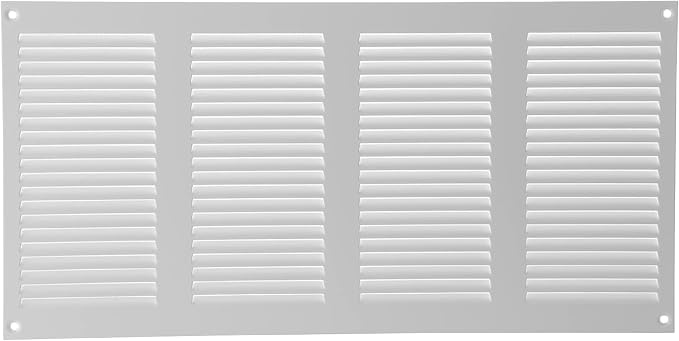 Vent Systems 16'' x 8'' Inch White Metal Air Vent Cover by VentSystems