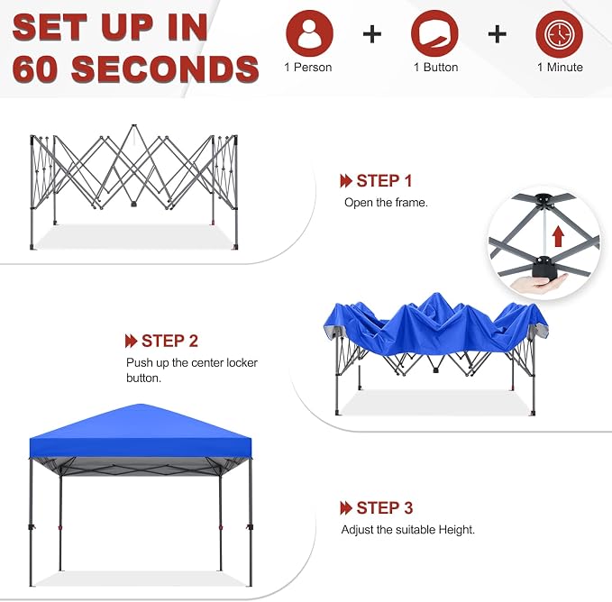 ABCCANOPY 10x10 Pop Up Canopy - Image 3