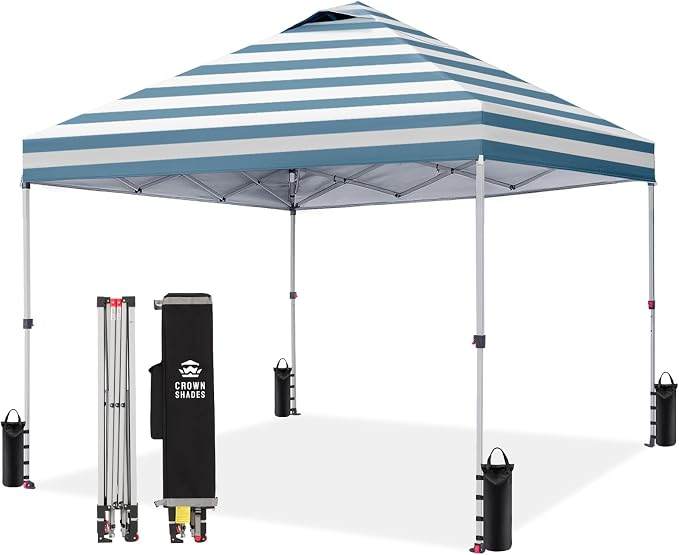 CROWN SHADES 10x10 Pop Up Canopy by CrownShades