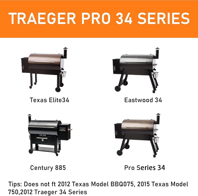 Utheer Folding Front Shelf for Traeger Pro 34, Century 885, Texas Elite 34 - Image 5