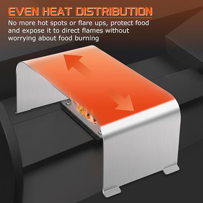 Stainless Steel Grill Heat Baffle Diffuser Replacement - Image 5