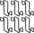 4 Inch Tack Hook, Over Rail Bridle Hooks Heavy Duty Horse Water Bucke, Horse by CADUFUELLY