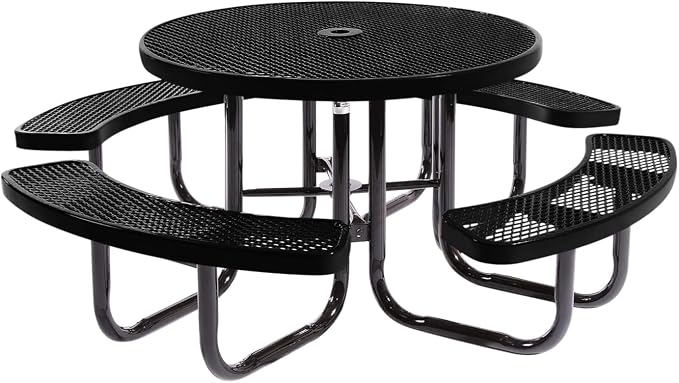 Coated Outdoor Furniture Heavy-Duty Portable Outdoor Picnic Table by CoatedOutdoorFurniture