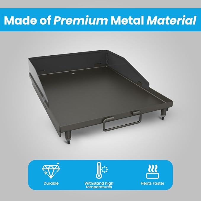 17.92" x 13.77” Flat Top Griddle - Image 6