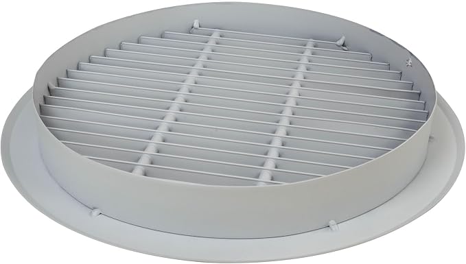 Round Air Vent Register Grille 8 Inch Duct Opening Aluminum Circular HVAC - Image 8