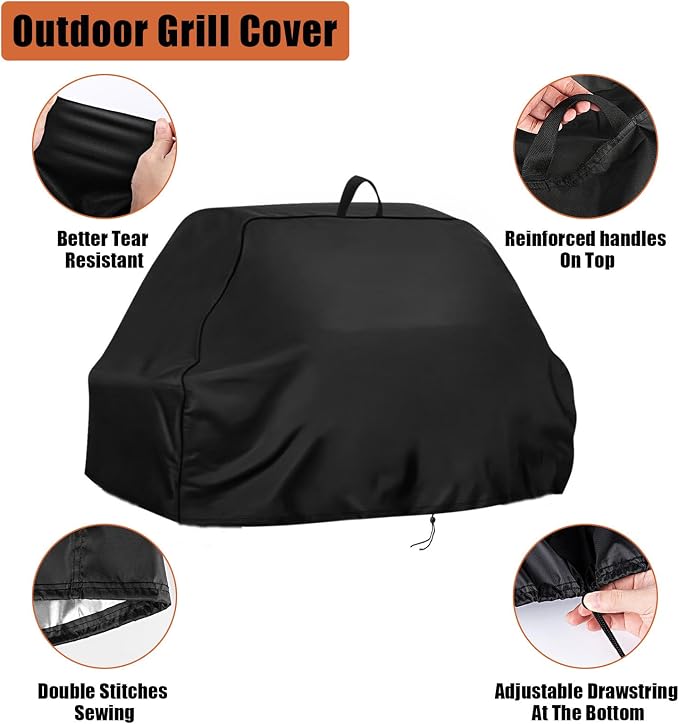 Grill Cover Fit for Charbroil Bistro Pro Tabletop Electric Grill, Dust-Proof - Image 5
