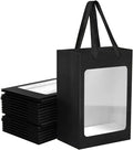 6 Pcs Black Paper Gift Bags by BallHull