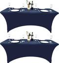 2-Pack 6ft Spandex Table Covers by Unknown