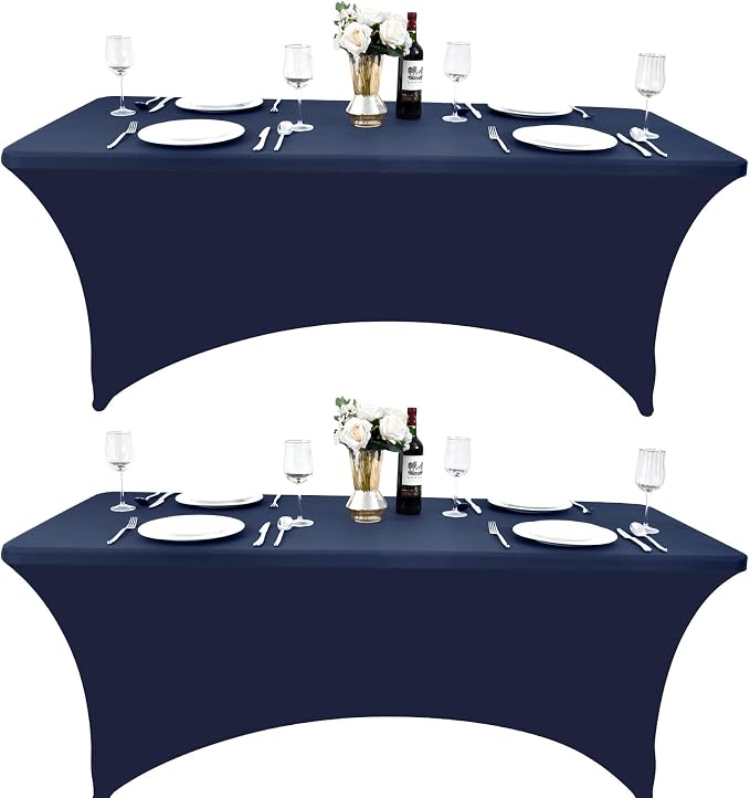 2-Pack 4ft Spandex Table Covers by Unknown