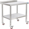 Stainless Steel Table for Prep & Work by KUARBARR
