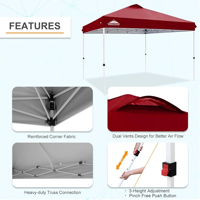 EAGLE PEAK Pop Up Canopy Tent - Image 5