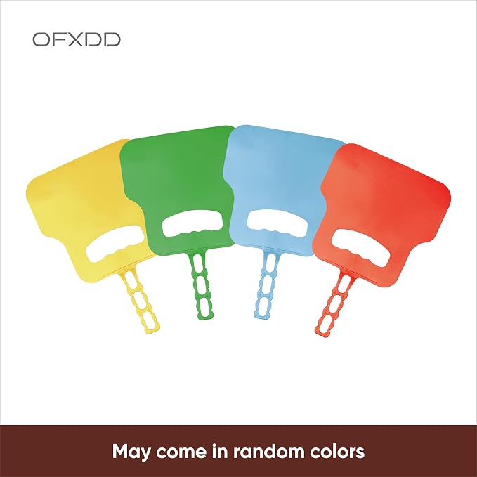 Heat Resistant Plastic Barbecue Hand Fan BBQ Flame Blower, Bbq hand fan color - Image 3
