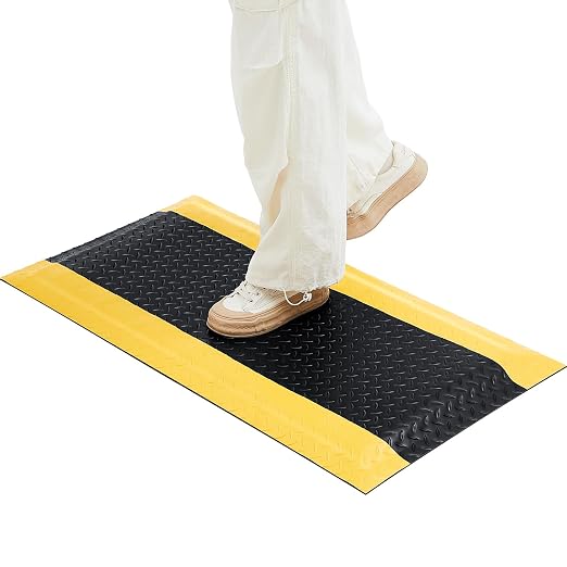 Timgle Anti Fatigue Mats Industrial 1.67 'x 3.25' Heavy Duty Commercial Grade by Timgle
