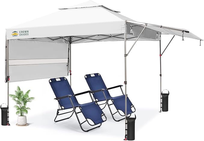 CROWN SHADES 10x10 Pop Up Canopy Tent by CrownShades