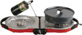 Coleman Fold ‘N Go 2-Burner Propane Stove, Dual Adjustable Burners by Coleman