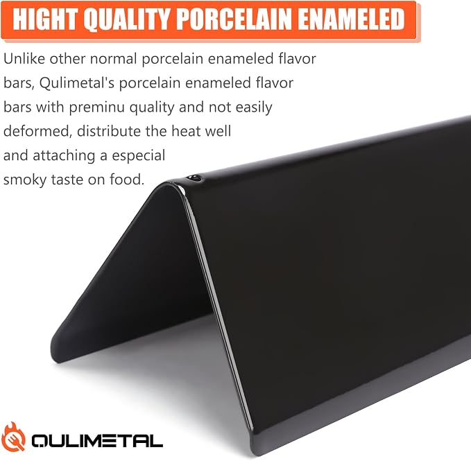 QuliMetal Grill Parts for Weber Spirit 200, 15.3" Flavorizer Bars for Weber - Image 5