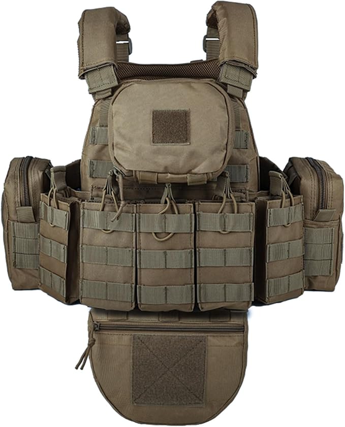 YAKEDA Outdoor Removable CS Training Vest, Molle Breathable Training Quick by vAv+YAKEDA