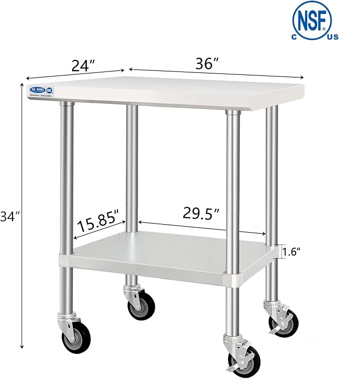 HARDURA Stainless Steel Table - Image 2