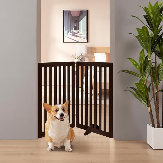 unipaws 36”H Free Standing Pet Gate - Image 3