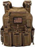 Redemption Crusader 2.0 Molle Quick Release Buckles Airsoft Vest by RedemptionTactical