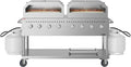 60 in. 8-Burner Commercial Outdoor Propane Gas Grill by KoolMore