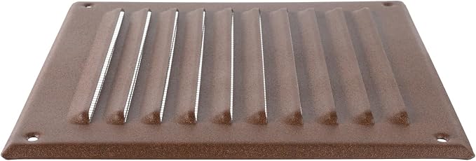 Square Ventilation Grille / 6" x 6" Inch Inside Measurement/Brown Metal Air - Image 6