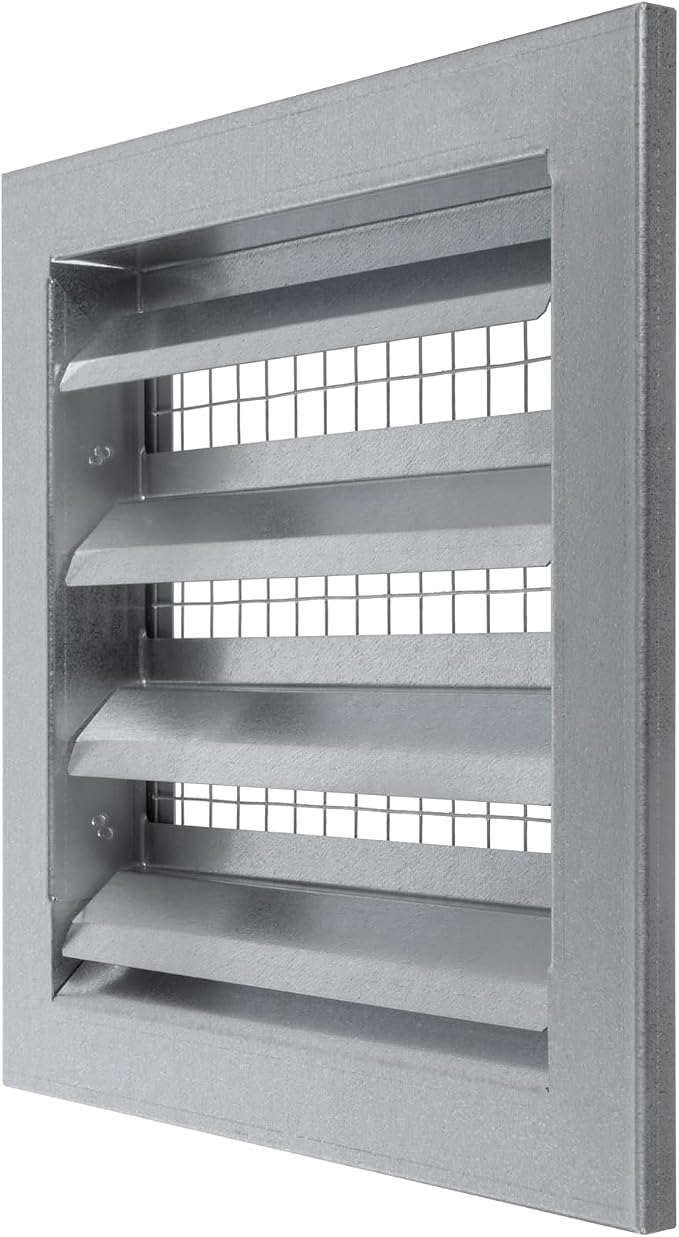 Vent Systems 9" x 9" Inch Galvanized Steel Industrial Gable Vent - Image 8